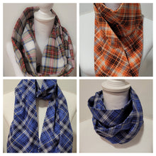 Load image into Gallery viewer, Customizable Flannel Scarf (Two Sizes)
